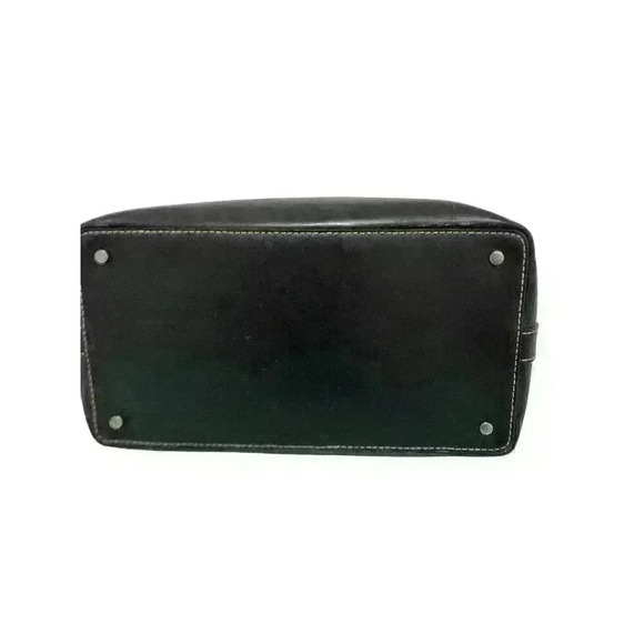 Kate Spade “Have Courage” Black Leather Tote Rare - Picture 5 of 10